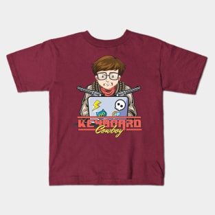 Keyboard Cowboy Kids T-Shirt